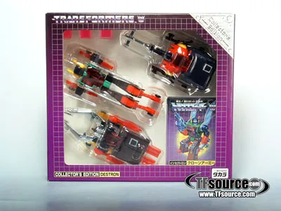 Insecticons Clone Army e-hobby Exclusive | Transformers G1 Collectors Edition