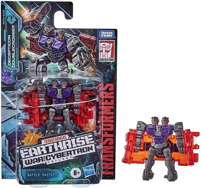WFC-E39 Decepticon Doublecrosser Battle Masters | Transformers Generations War for Cybertron Earthrise Chapter