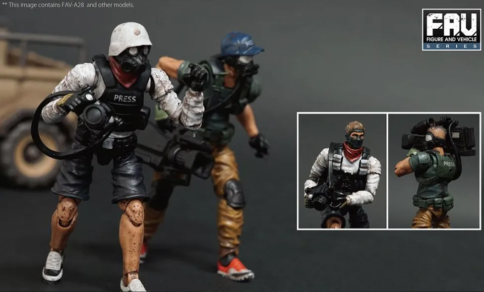FAV-A28 War Correspondent Set 1:18 Scale | Acid Rain FAV