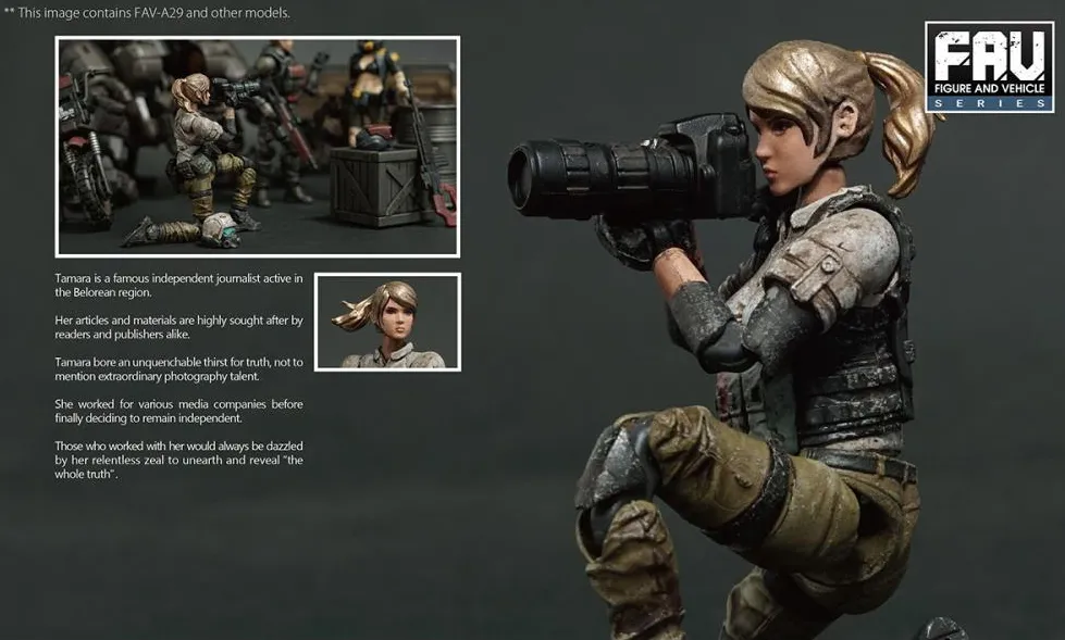 FAV-A29 Tamara 1:18 Scale | Acid Rain FAV