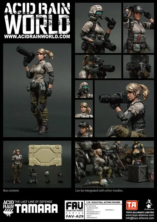 FAV-A29 Tamara 1:18 Scale | Acid Rain FAV