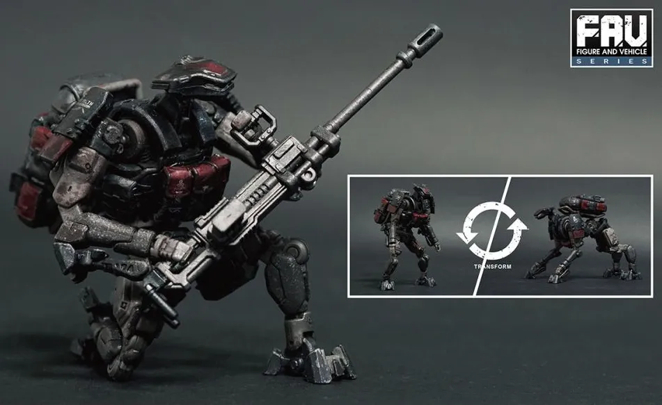 FAV-A30 Interceptor Camelbot HR52e 1:18 Scale | Acid Rain FAV