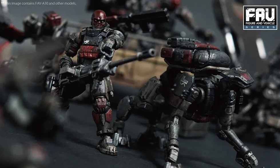 FAV-A30 Interceptor Camelbot HR52e 1:18 Scale | Acid Rain FAV