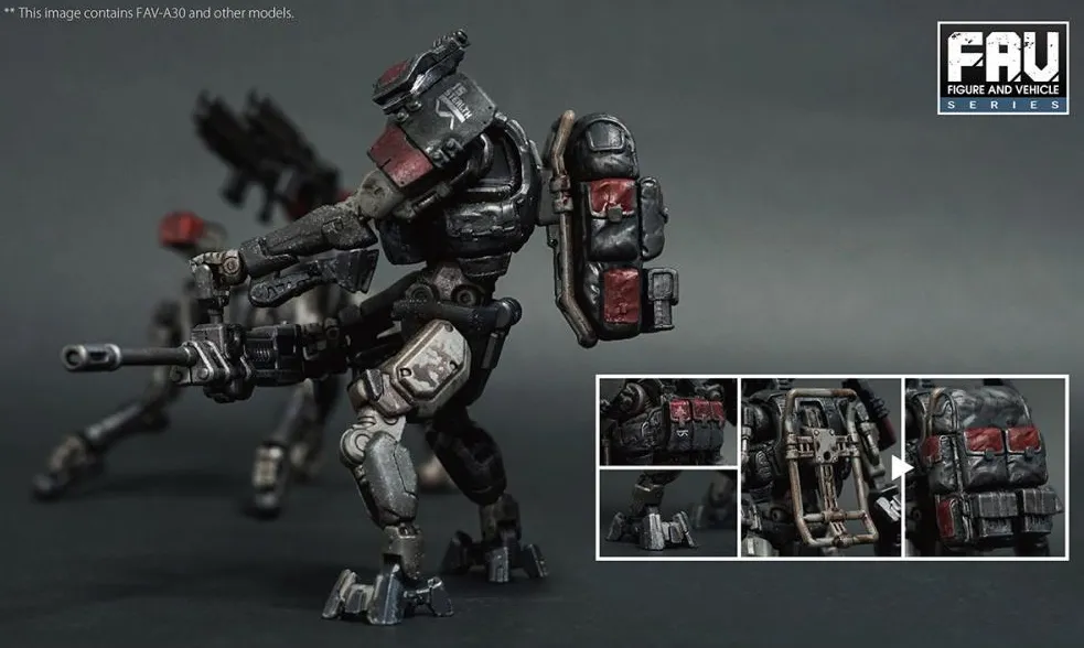 FAV-A30 Interceptor Camelbot HR52e 1:18 Scale | Acid Rain FAV