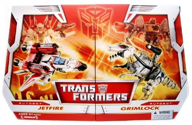Grimlock and Jetfire Giftset | Transformers Classics Robots In Disguise