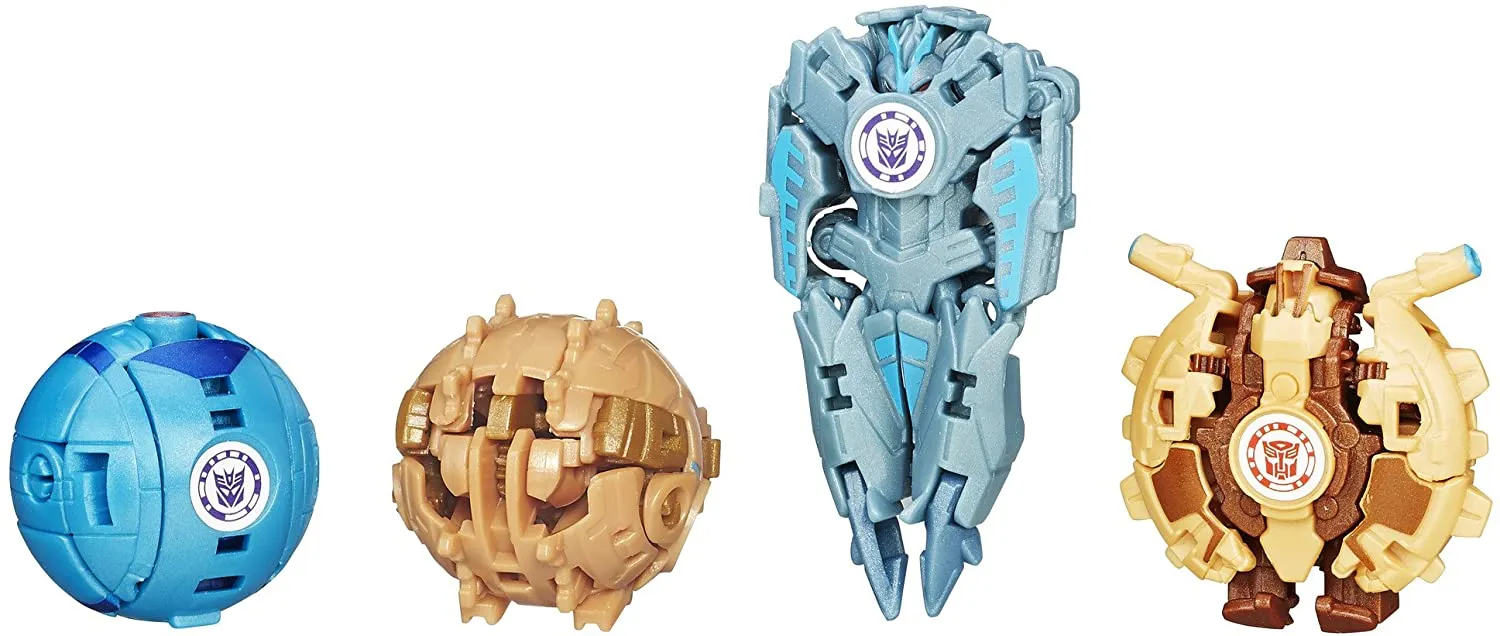 Undertone Backtrack Beastbox and Swelter Mini-Con 4-Pack | Transformers Robots In Disguise