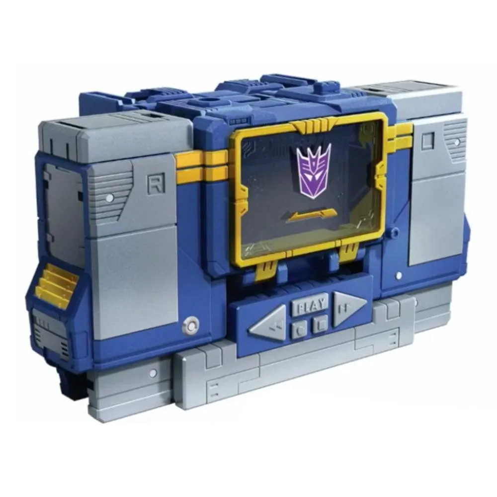 WFC-14 Decepticon Soundwave Battle 3-Pack Netflix Edition | Transformers Generations War for Cybertron Trilogy