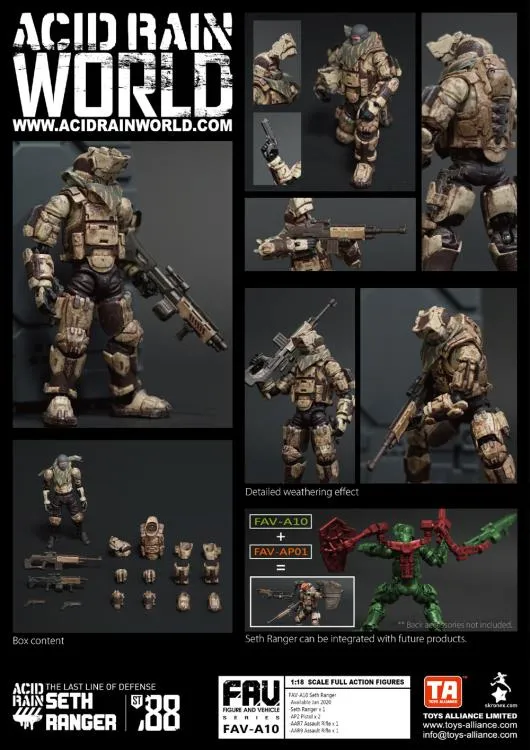 FAV-A10 Seth Ranger 1:18 Scale | Acid Rain FAV