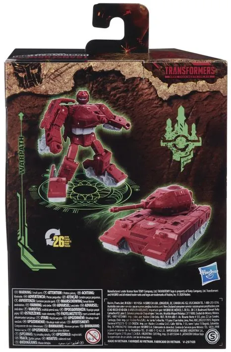WFC-K6 Warpath Deluxe Class | Transformers Generations War for Cybertron Kingdom Chapter