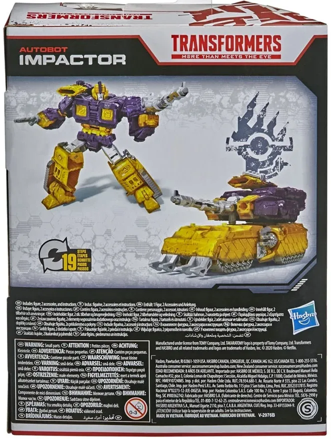 WFC-15 Impactor Netflix Edition | Transformers Generations War for Cybertron Trilogy