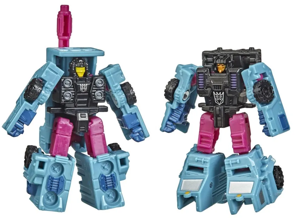 WFC-E40 Battle Squad 2-Pack Direct-Hit and Power Punch Micromaster Scale | Transformers Generations War for Cybertron Earthrise Chapter