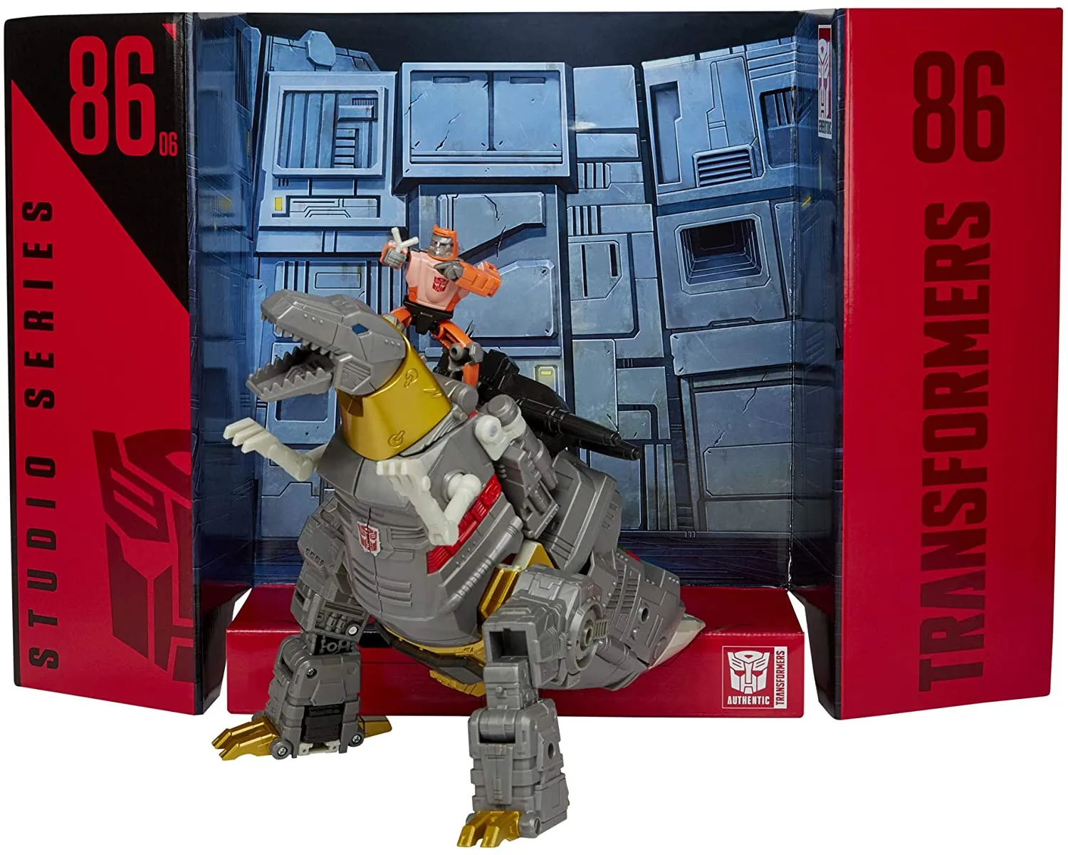 86-06 Grimlock and Wheelie Leader Class | Transformers Studio Series | Transformers: The Movie 86