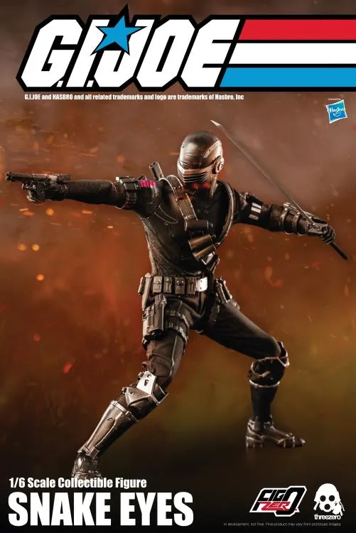 Snake Eyes 1:6 Scale Figure | G.I. Joe | threezero FigZero