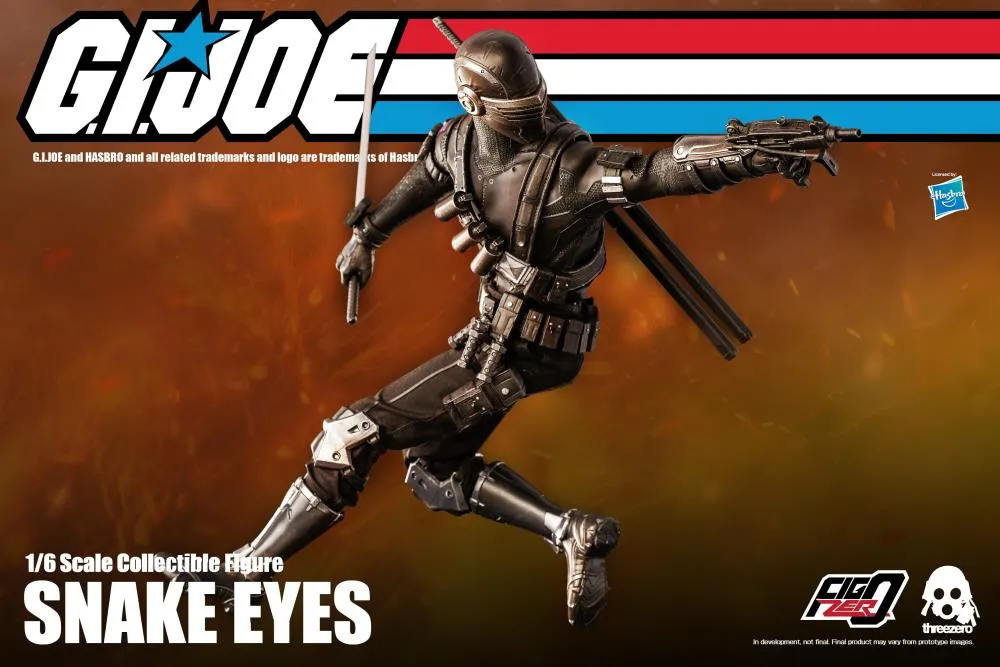 Snake Eyes 1:6 Scale Figure | G.I. Joe | threezero FigZero