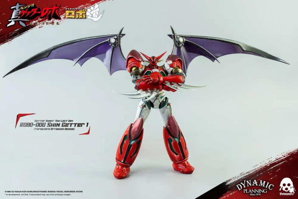 Threezero Getter Robo Armageddon ROBO-DOU Shin Getter 1 Anime Color Version