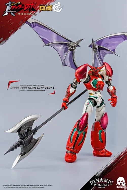 Threezero Getter Robo Armageddon ROBO-DOU Shin Getter 1 Anime Color Version