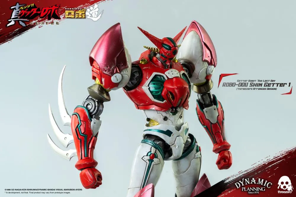 Threezero Getter Robo Armageddon ROBO-DOU Shin Getter 1 Anime Color Version