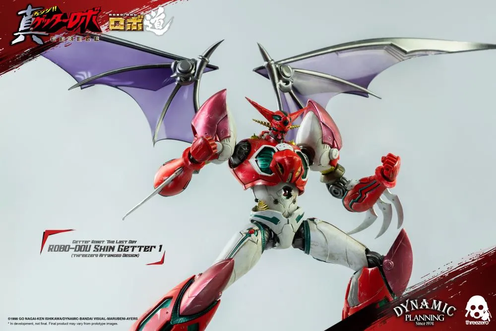 Threezero Getter Robo Armageddon ROBO-DOU Shin Getter 1 Anime Color Version