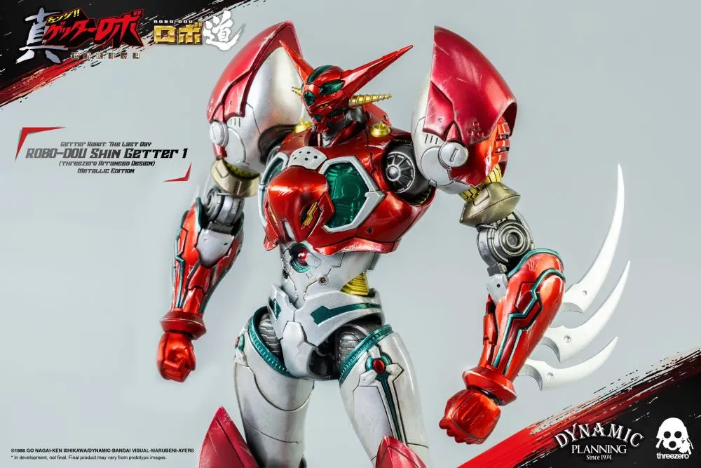 Threezero Getter Robo Armageddon ROBO-DOU Shin Getter 1 Metallic Color Version