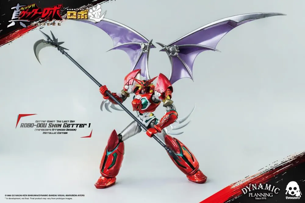 Threezero Getter Robo Armageddon ROBO-DOU Shin Getter 1 Metallic Color Version