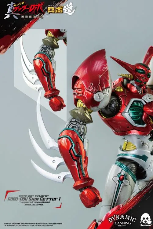 Threezero Getter Robo Armageddon ROBO-DOU Shin Getter 1 Metallic Color Version