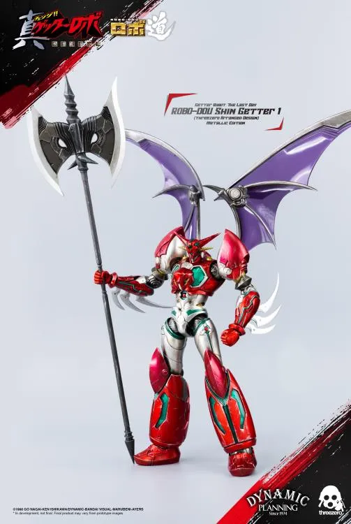 Threezero Getter Robo Armageddon ROBO-DOU Shin Getter 1 Metallic Color Version