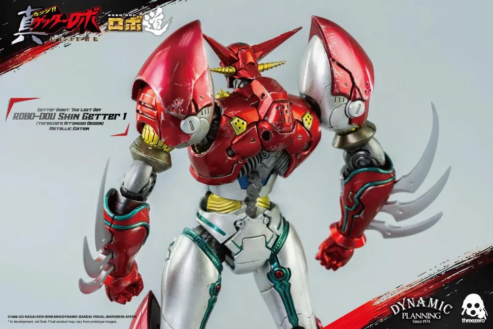 Threezero Getter Robo Armageddon ROBO-DOU Shin Getter 1 Metallic Color Version