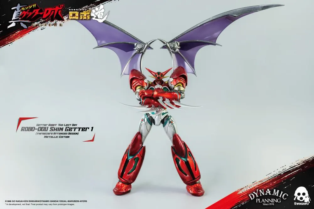 Threezero Getter Robo Armageddon ROBO-DOU Shin Getter 1 Metallic Color Version