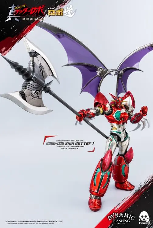 Threezero Getter Robo Armageddon ROBO-DOU Shin Getter 1 Metallic Color Version