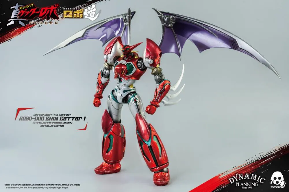 Threezero Getter Robo Armageddon ROBO-DOU Shin Getter 1 Metallic Color Version
