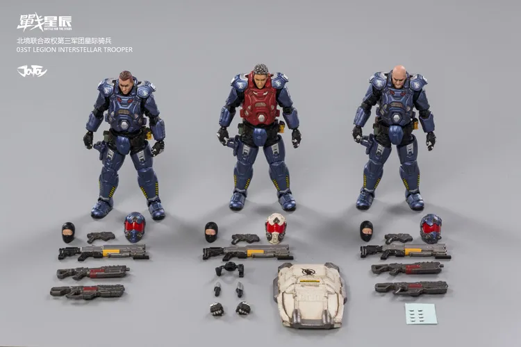 Starhawk 03st Legion Interstellar Set of 3 | Joy Toy War Stars