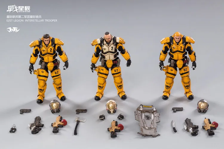Starhawk 02st Legion Interstellar Set of 3 | Joy Toy War Stars