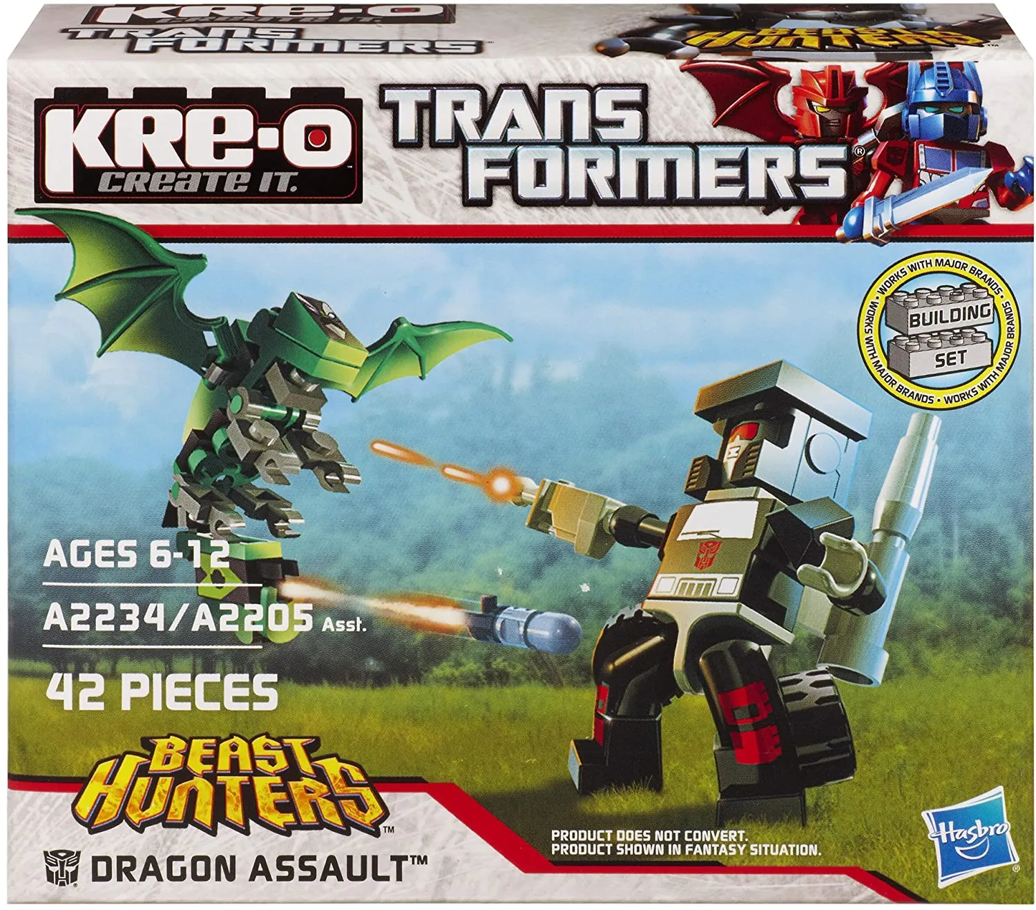 Dragon Assault Bumblebee Set | KRE-O Transformers Beast Hunters