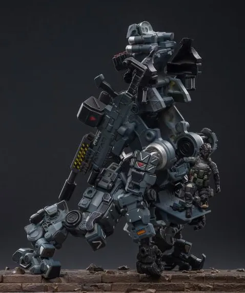 Steelbone Armor Classic Gray Firepower with Pilot | Joy Toy