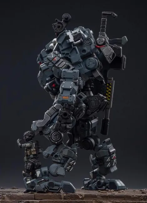 Steelbone Armor Classic Gray Firepower with Pilot | Joy Toy