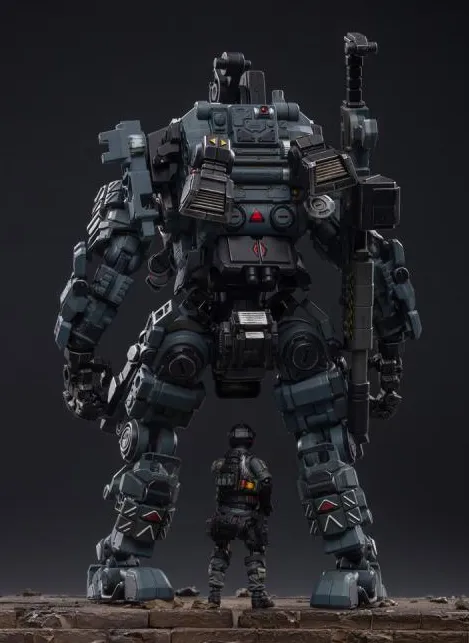 Steelbone Armor Classic Gray Firepower with Pilot | Joy Toy