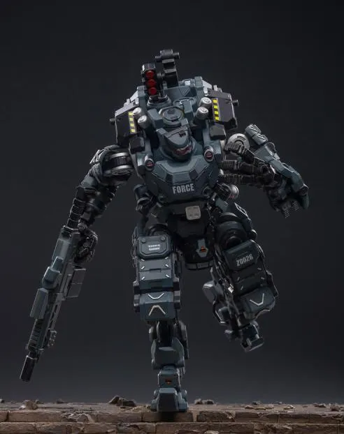 Steelbone Armor Classic Gray Firepower with Pilot | Joy Toy