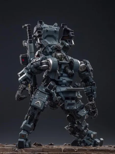 Steelbone Armor Classic Gray Firepower with Pilot | Joy Toy