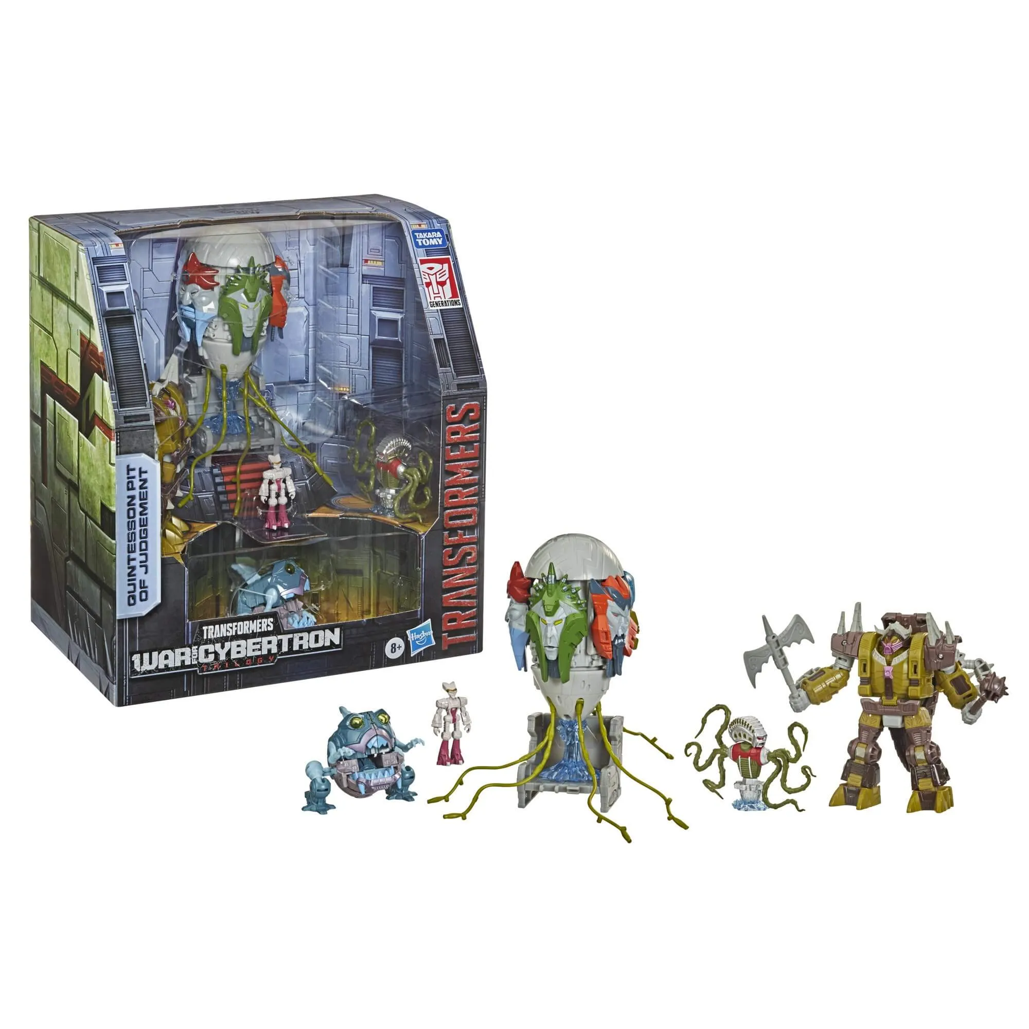 Quintesson Pit of Judgement | Transformers Generations War for Cybertron Trilogy