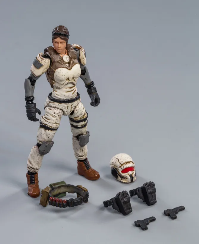 Steelbone Armor JT0593 God of War 86 White Mecha with Pilot | Joy Toy