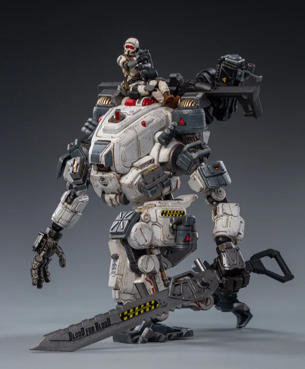 Steelbone Armor JT0593 God of War 86 White Mecha with Pilot | Joy Toy