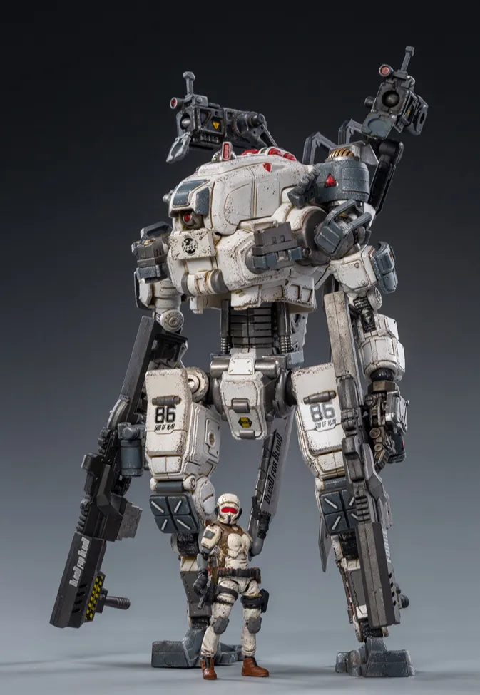 Steelbone Armor JT0593 God of War 86 White Mecha with Pilot | Joy Toy