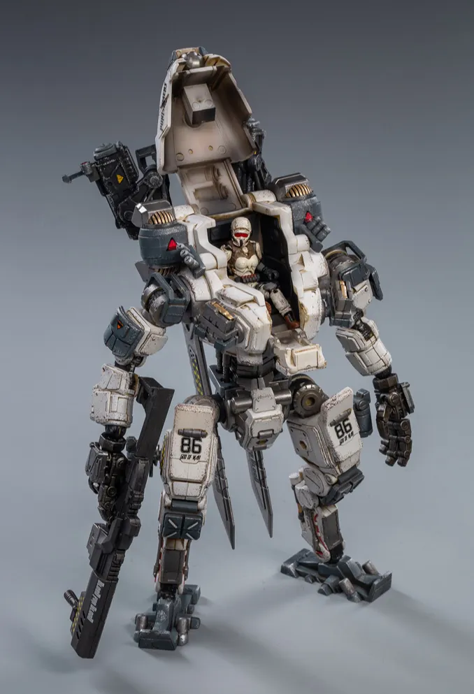 Steelbone Armor JT0593 God of War 86 White Mecha with Pilot | Joy Toy