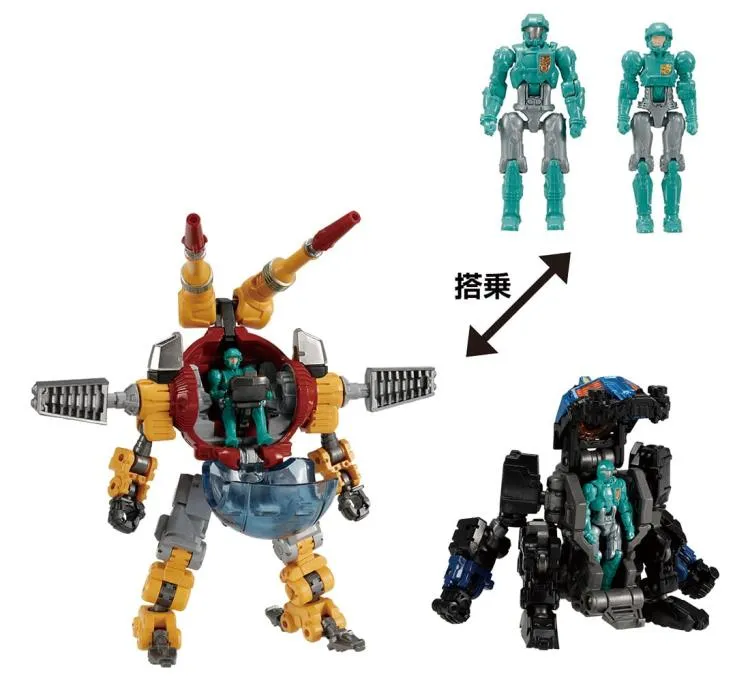 DA-70 Powered System Maneuver Epsilon and Taurus Mobile Base | Diaclone Reboot