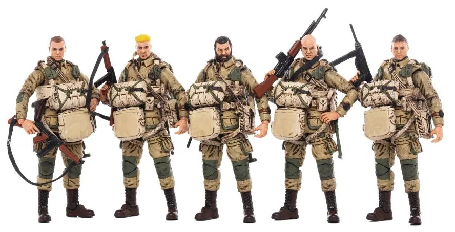 WWII US Army Airborne Division Set of 5 | Joy Toy