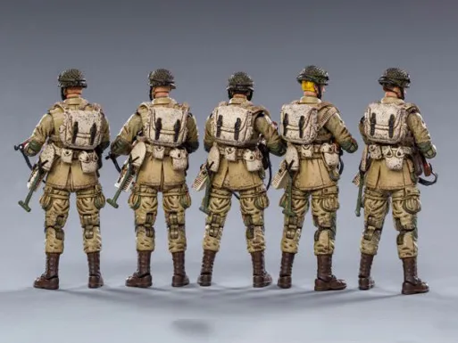 WWII US Army Airborne Division Set of 5 | Joy Toy