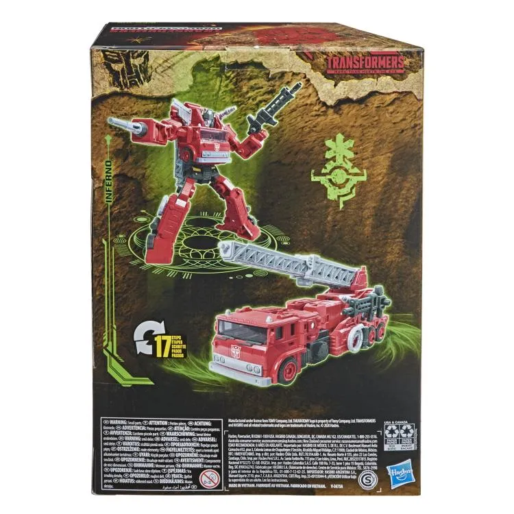 WFC-K19 Inferno Voyager Class | Transformers Generations War for Cybertron Kingdom Chapter