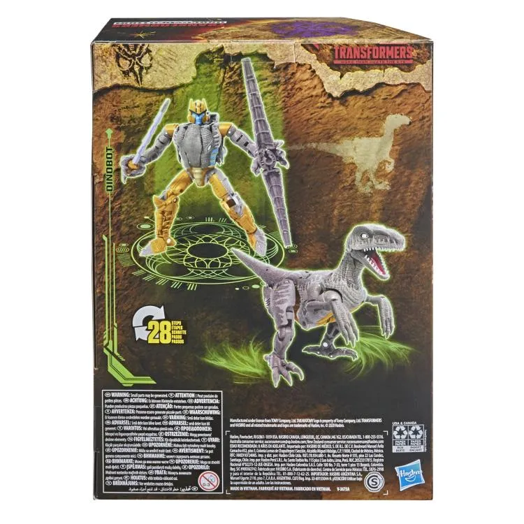 WFC-K18 Dinobot Voyager Class | Transformers Generations War for Cybertron Kingdom Chapter