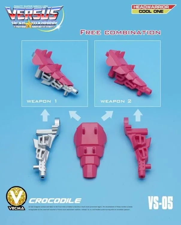VS-05 Crocodile | Vecma Studio Head Warrior