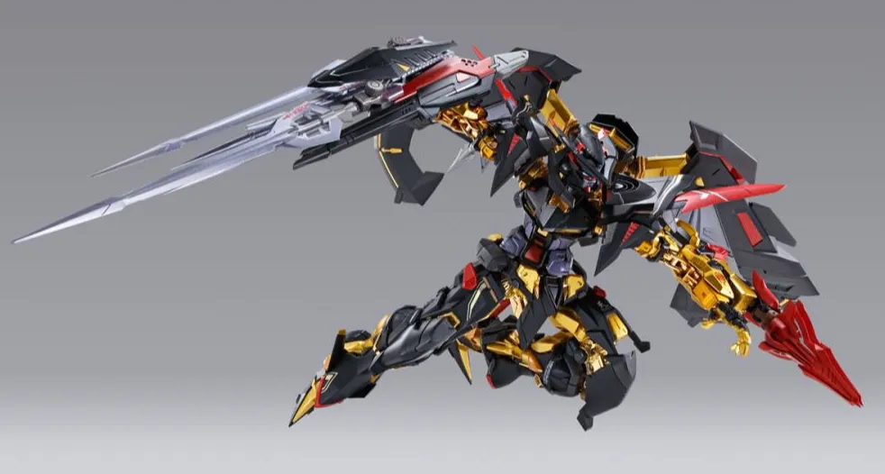 Gundam Astray Gold Frame Amatsu Mina Princess of the Sky Version Metal Build | Bandai Tamashii Nations | Gundam Mobile Suit Gundam